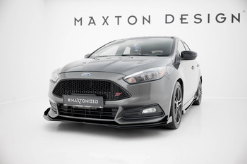 Splitter Przedni Street Pro + Flaps Ford Focus ST Mk3 Facelift