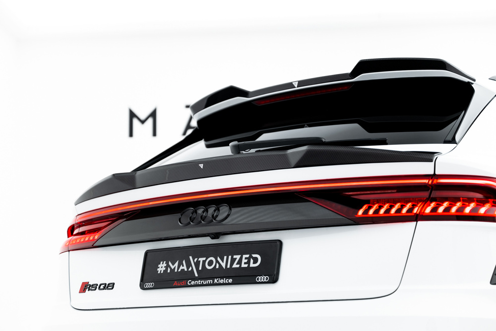 Karbonowy Spoiler Tylnej Klapy (Dolny) Prepreg Audi RSQ8 / SQ8 / Q8 S-Line / Q8 Mk1