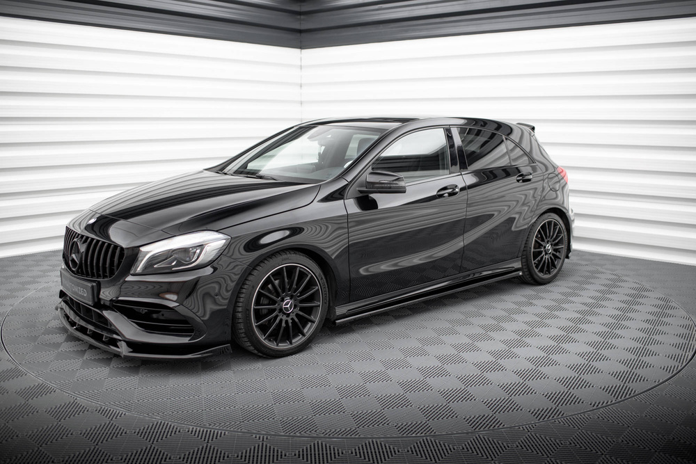 Zestaw Splitterów Mercedes-Benz A AMG-Line W176 Facelift