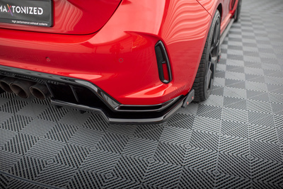 Splitter Tylny (Z Dyfuzorem) V.1 + Flaps Honda Civic Type-R Mk 11