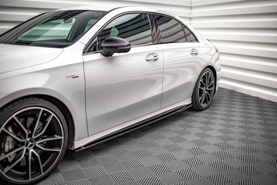 Dokładki Progów V.2  Mercedes A35 AMG / AMG-Line W177 