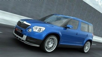 Splitter Przedni Skoda Yeti