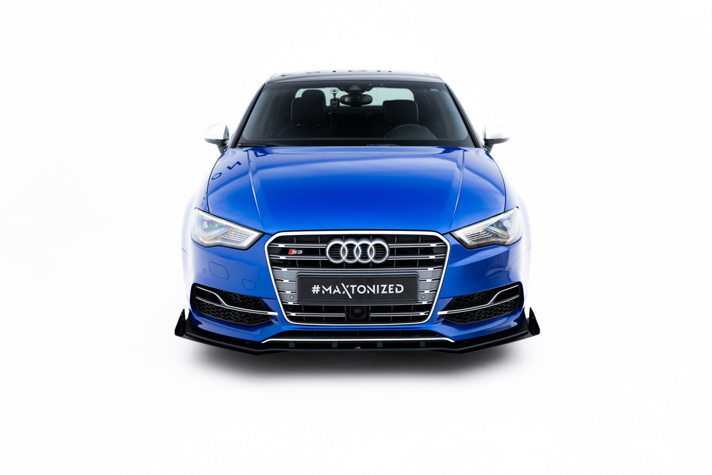 Splitter Przedni Street Pro + Flaps Audi S3 / A3 S-Line Sedan 8V