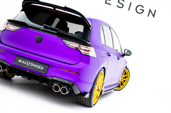 Splittery Tylne Boczne V.5 + Flaps Volkswagen Golf R Mk8 Facelift