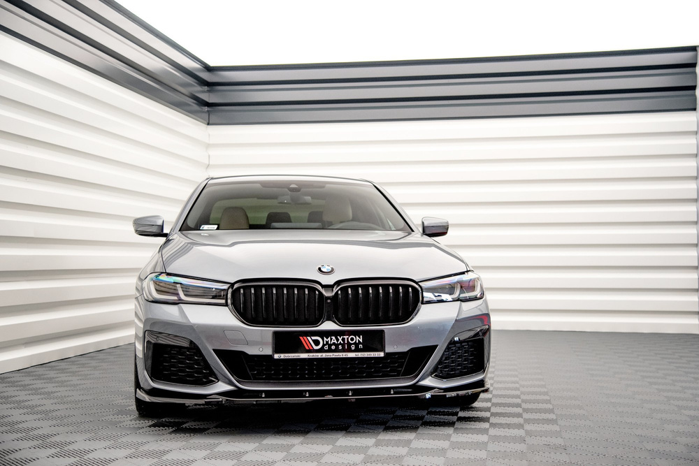Splitter Przedni V.2 BMW 5 M-Pack / M550i / M550d  Sedan / Touring G30 / G31 Facelift