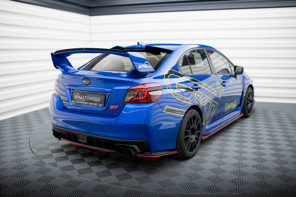 Splittery tylne boczne V.2 SUBARU WRX STI