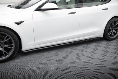 Zestaw Splitterów Tesla Model S Plaid Mk1 Facelift