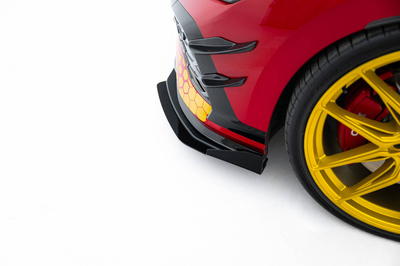 Splitter Przedni Street Pro + Flaps Volkswagen Golf GTI Clubsport Mk8 Facelift