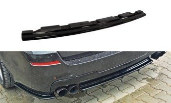 Splitter Tylny BMW 5 M-Pack Sedan/Touring F10/F11 - Without Vertical Bars (2 podwójne końcówki wydechu)