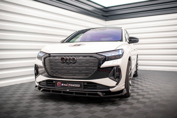 Splitter Przedni V.2 Audi Q4 e-tron Sportback S-line Mk1