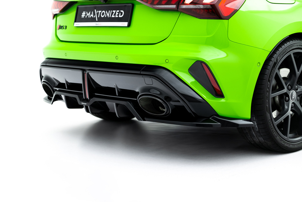 Splitter Tylny (Z Dyfuzorem) V.2 Audi RS3 Sportback 8Y Facelift