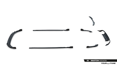 Zestaw Splitterów Volkswagen Golf R Variant Mk8 Facelift