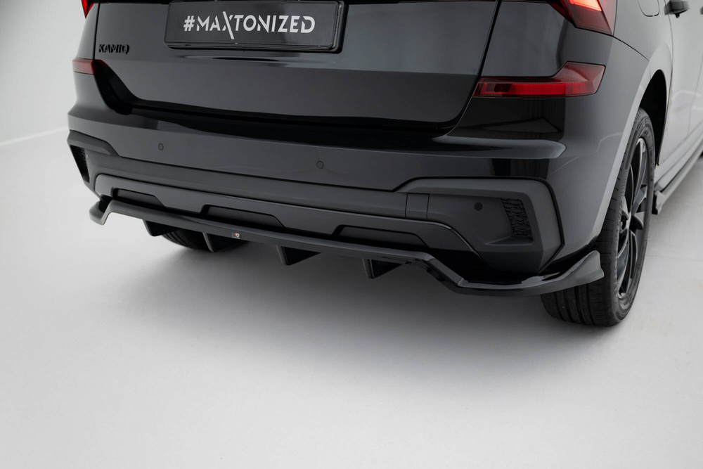 Splitter Tylny (Z Dyfuzorem) Skoda Kamiq Monte Carlo Mk1 Facelift