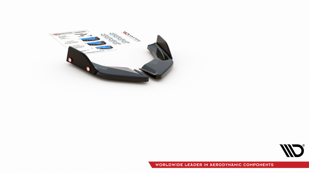 Splittery Tylne Boczne V.2 + Flaps Volkswagen Golf GTI / GTE Mk8