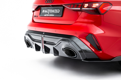 Karbonowy Dyfuzor Tylny Prepreg Audi RS3 Sedan 8Y Facelift