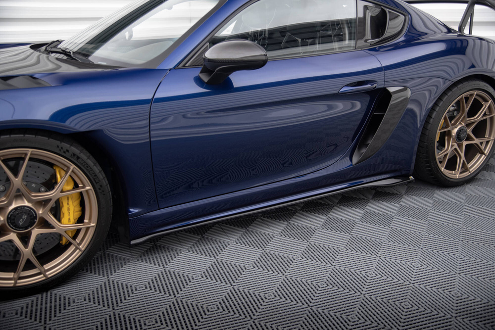 Dokładki Progów Porsche 718 Cayman GT4 RS 982c