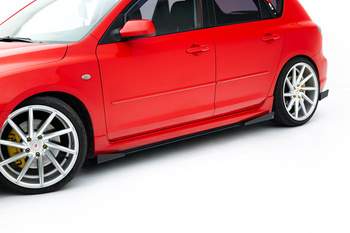 Dokładki progów Street Pro + Flaps Mazda 3 MPS Mk1