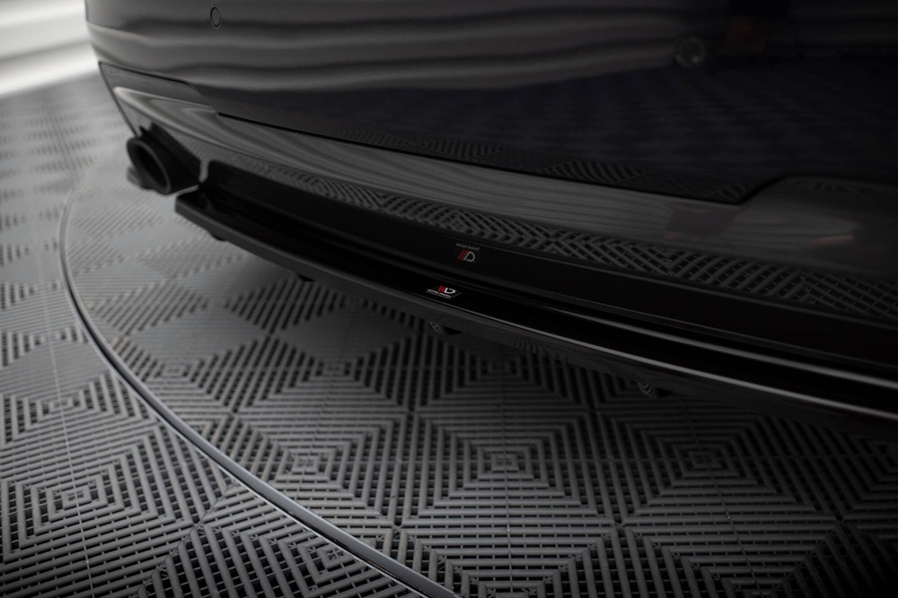 Splitter Tylny BMW 5 M-Pack Sedan/Touring F10/F11 (2 pojedyncze końcówki wydechu)