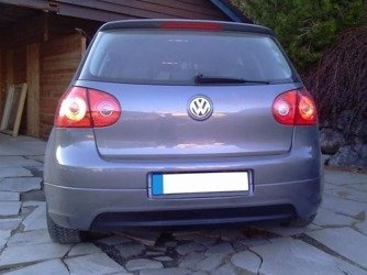 Dyfuzor Tylny VW Golf 5 GTI Edition 30 (bez otworu na wydech, standardowy wydech)