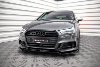 Splitter Przedni V.2 Audi S3 / A3 S-Line Sportback 8V Facelift
