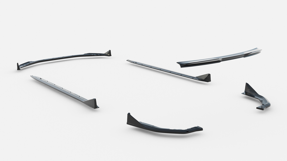 Zestaw Splitterów BMW M4 Coupe G82 / G82 Facelift