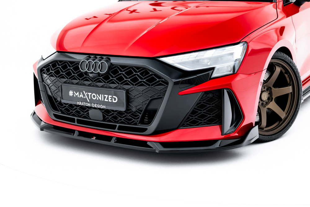 Splitter Przedni V.3 Audi RS3 Sedan 8Y Facelift