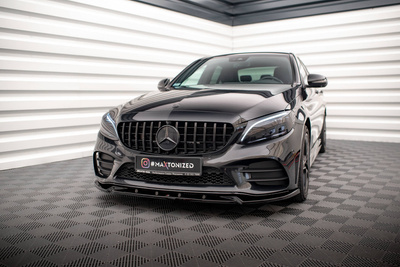 Splitter Przedni V.2 Mercedes-Benz C AMG Line Sedan / Coupe / Estate W205 / C205 / S205 Facelift