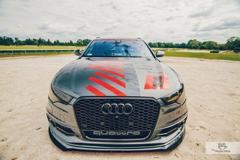 Splitter Przedni Racing Audi A6 C7 S-Line (2 Splittery = 1 zestaw)