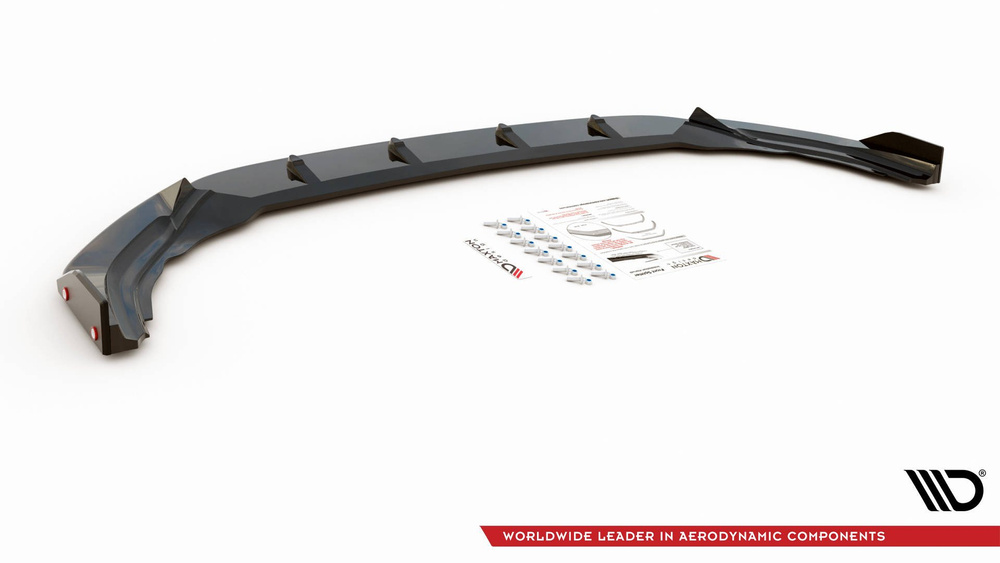 Splitter Przedni V.2 + Flaps Volkswagen Golf R Hatchback / Variant Mk8