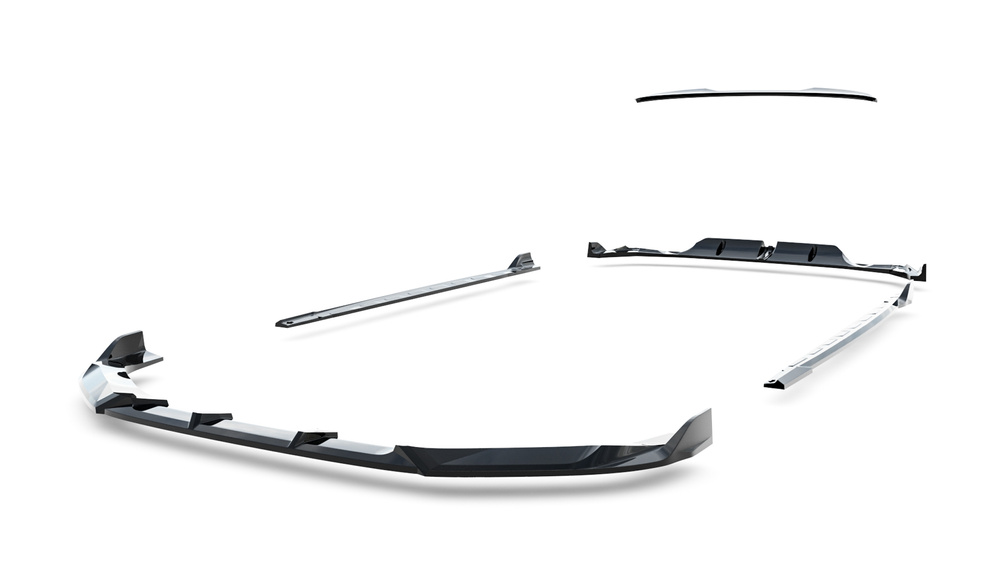 Zestaw Splitterów V.2 Audi RS3 Sportback 8Y Facelift