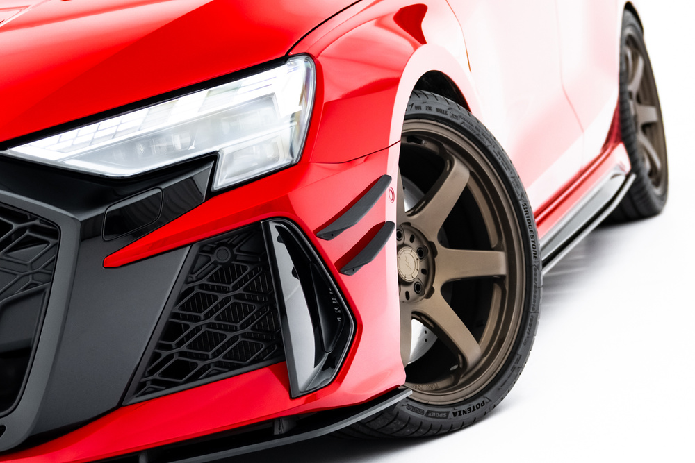 Canards(owiewki przedniego zderzaka) Audi RS3 Sedan 8Y Facelift