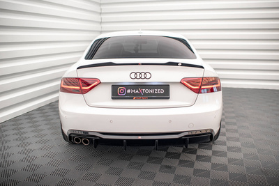 Dokładka Tylna Audi A5 Sportback 8T Facelift (Wersja z podwójnymi wydechami z jednej strony)