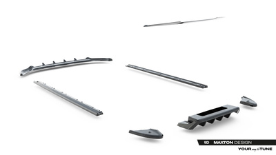 Zestaw Splitterów Volkswagen T-Roc R Mk1