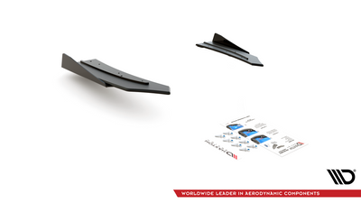 Splittery Tylne Boczne Street Pro + Flaps Mercedes-AMG C43 Coupe C205