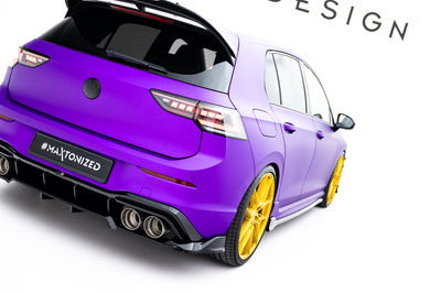 Zestaw Splitterów V.6 Volkswagen Golf R Mk8 Facelift