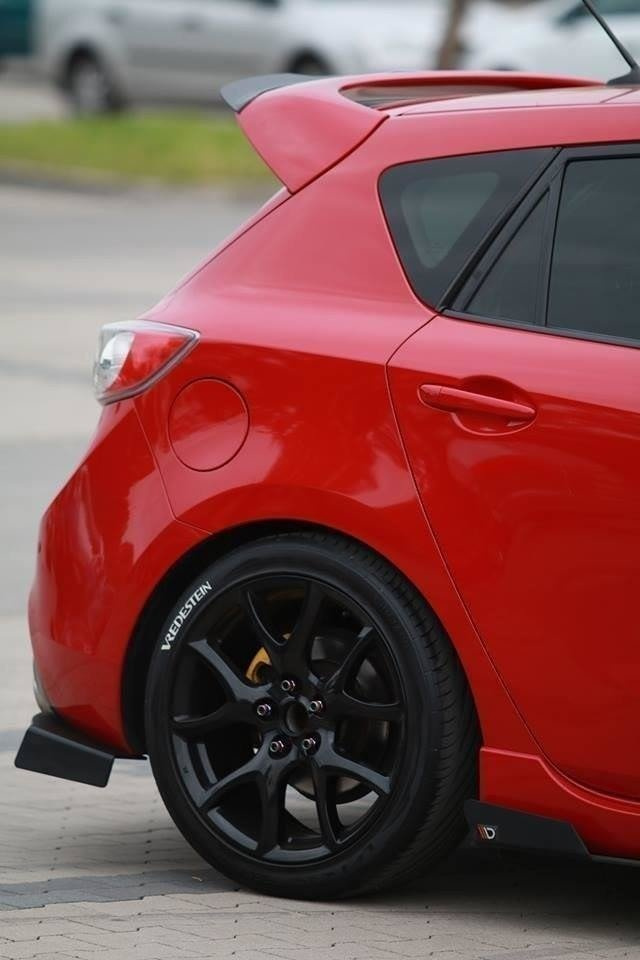 Splittery Tylne Boczne Mazda 3 MK2 MPS