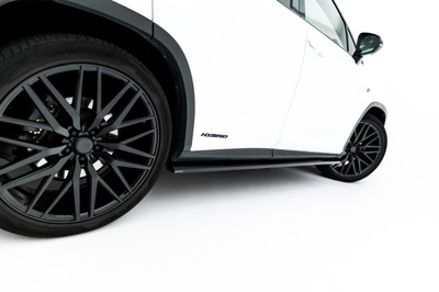 Dokładki Progów Lexus RX F-Sport Mk4 Facelift (wersja bez fabrycznych stopni progowych)