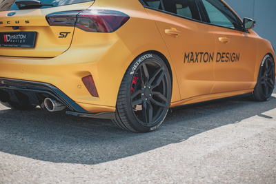 Splittery Tylne Boczne V.3 (Do dokładki V.2) Ford Focus Hatchback ST Mk4 