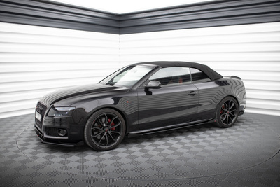 Dokładki progów Street Pro + Flaps Audi A5 / A5 S-Line / S5 Coupe / Cabrio 8T / 8T Facelift