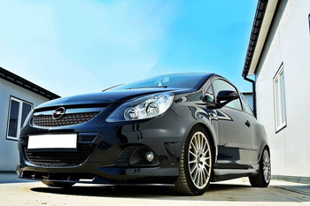 Splitter Przedni Opel Corsa D Nurburg (Do OPC/VXR Bumper)