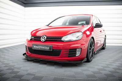 Splitter Przedni Street Pro V.3 + Flaps Volkswagen Golf GTI Mk6