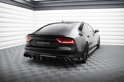 Splittery Tylne Boczne Street Pro + Flaps Audi A7 S-Line C7