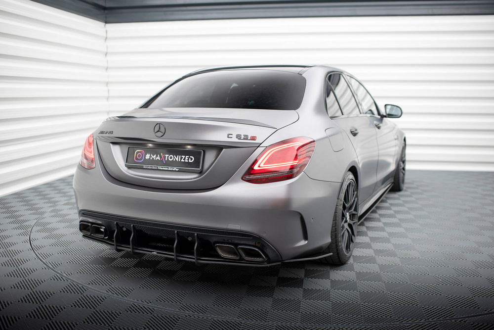 Dyfuzor Tylny Street Pro Mercedes-AMG C63 Sedan / Estate W205 Facelift
