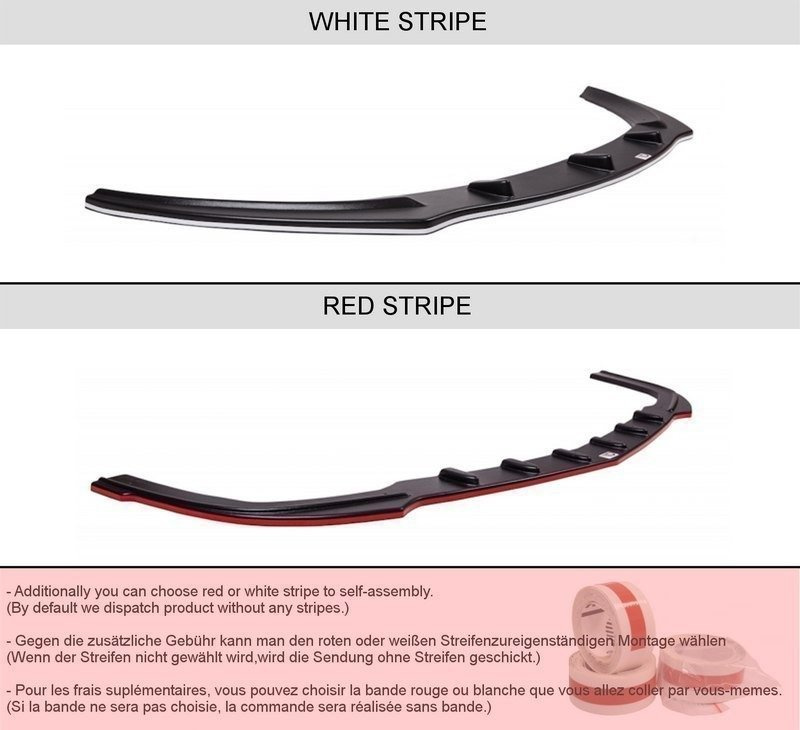Splitter Przedni Mercedes SLK R170 do zderzaka AMG 204 