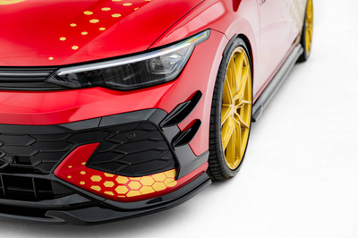 Canards(owiewki przedniego zderzaka) Volkswagen Golf GTI Clubsport Mk8 Facelift