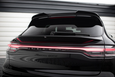 Dolne Przedłużenie Spoilera 3D Porsche Macan GTS / Standard / T Mk1 Facelift 2