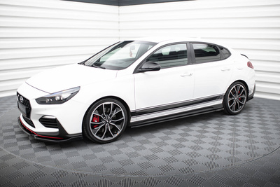 Dokładki Progów V.4 Hyundai I30 N / N-Line Hatchback / Fastback Mk3 / Mk3 Facelift