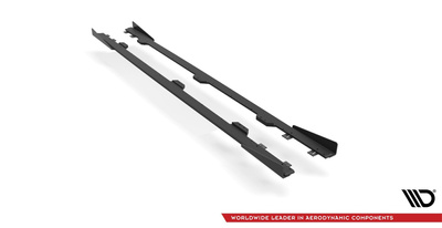 Dokładki progów Street Pro + Flaps BMW 4 M-Pack / M440i G22 / G23 / G22 Facelift / G23 Facelift