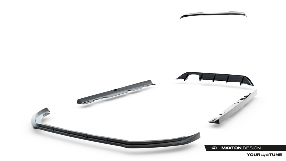 Zestaw Splitterów V.2 Ford Fiesta ST Mk8 Facelift