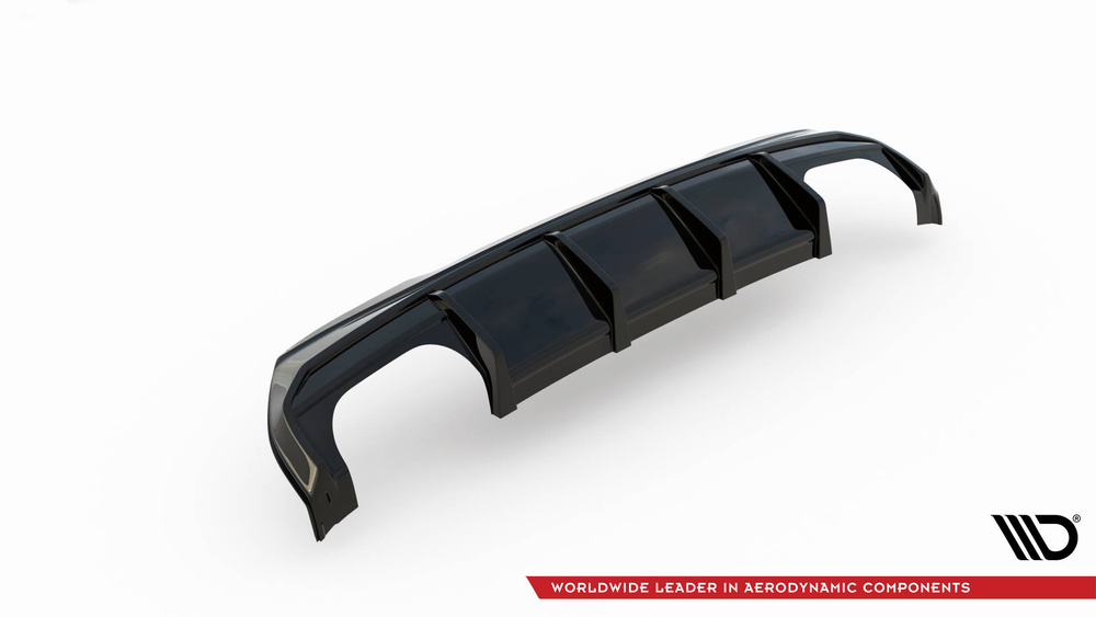 Dokładka Tylna V.3 + Wydech Milltek Sport BMW 1 M135i / 128ti F40